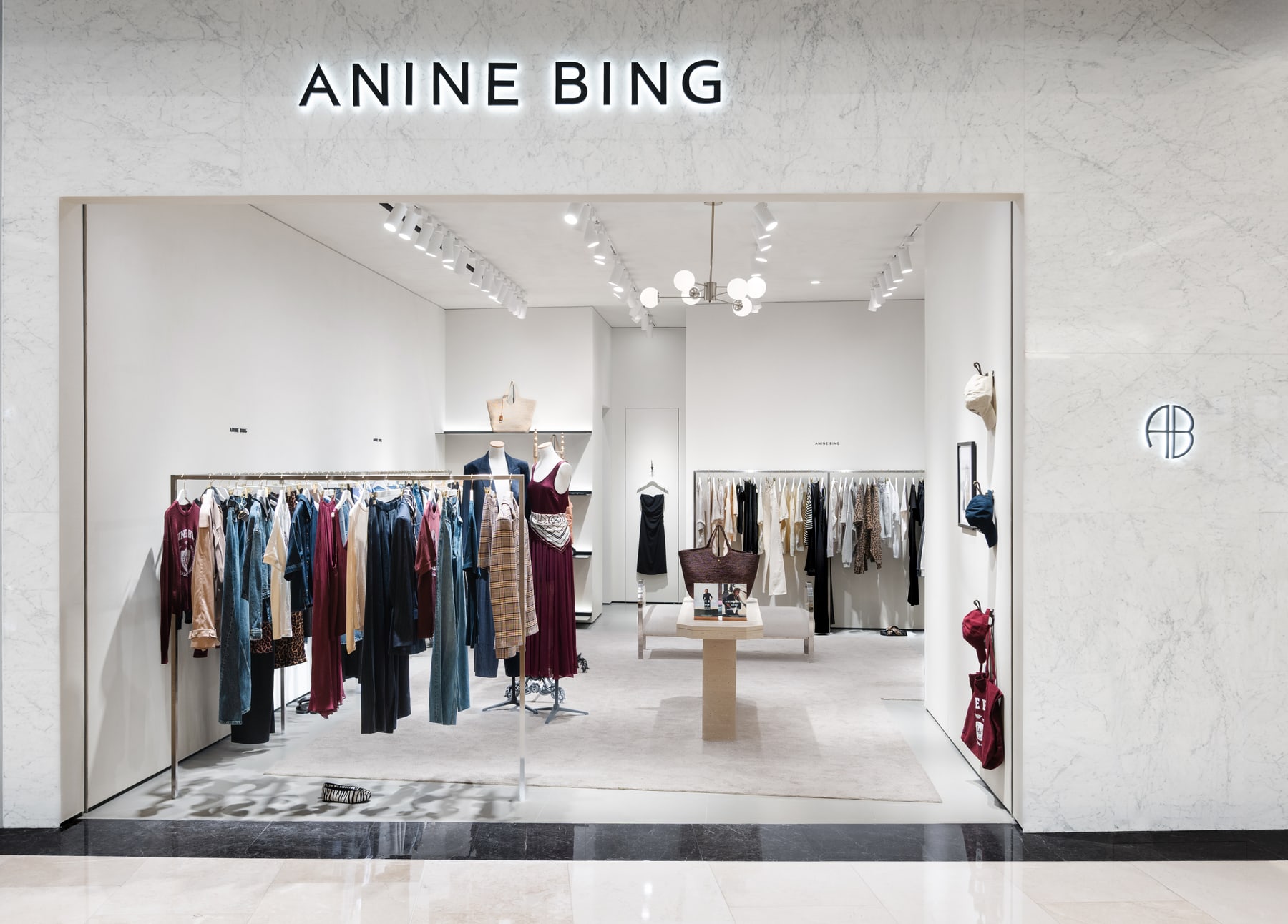 ANINE BING上海兴业太古汇限时精品店焕新亮相